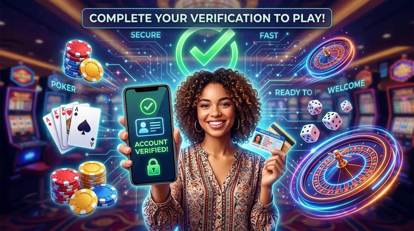 Olympia casino account verification
